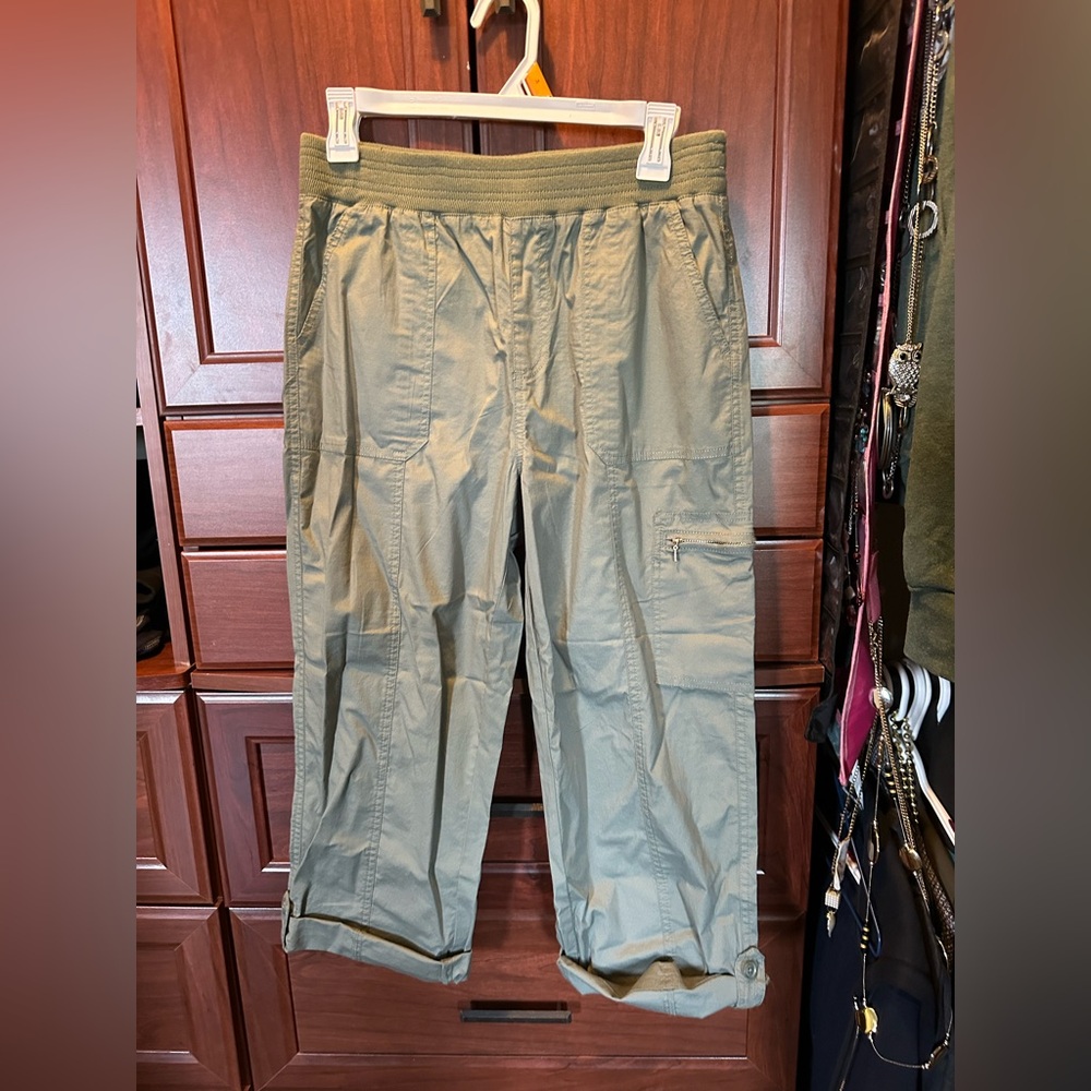 🇨🇦🇨🇦 NWT Point Zero Sage Green Trousers